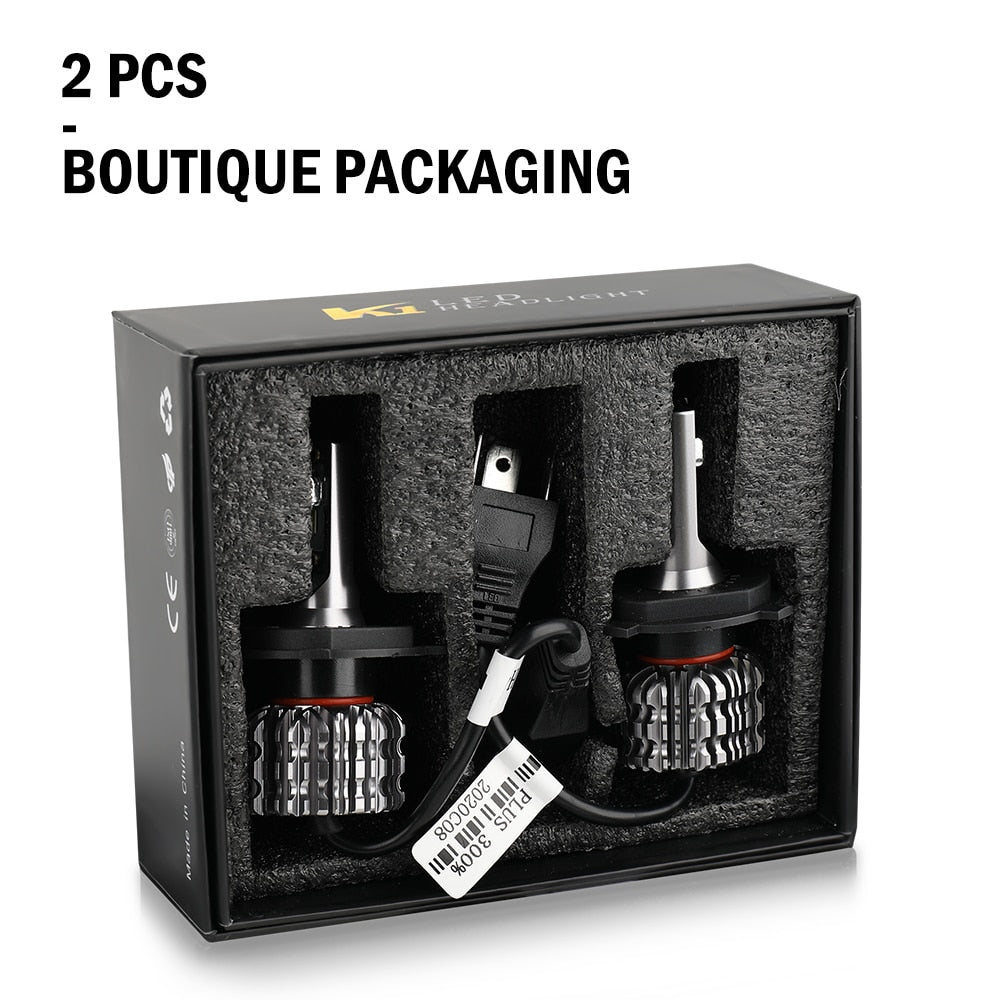 Led Headlights H1 H3 H27 9005 9006 HB3 HB4 H11 LED 3000K 6000K 8000K