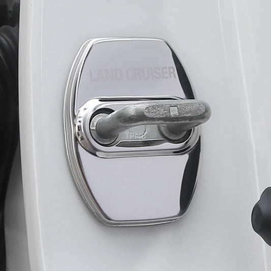 Toyota Land Cruiser 200 Stainless Steel Car Door Lock Cover Accessories
