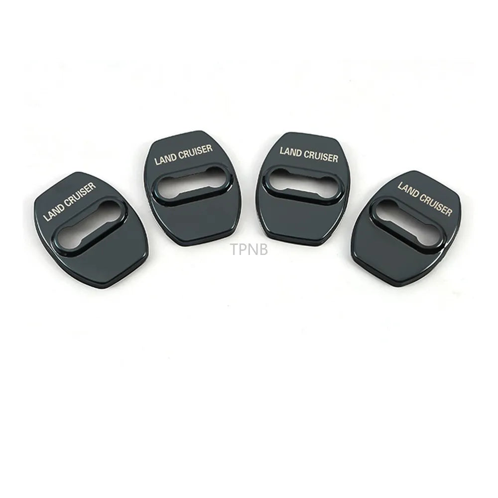Toyota Land Cruiser 200 Stainless Steel Car Door Lock Cover Accessories