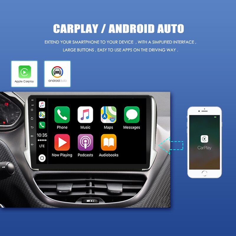 9" Android 10.0 Multimedia Player for Toyota Land Cruiser Prado 150 2009-2013