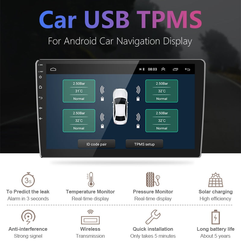 TPMS Tyre Pressure Monitoring System